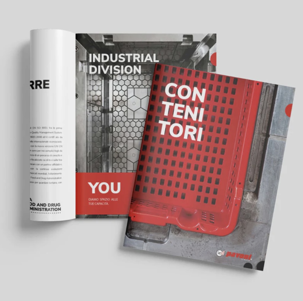 Catalog de containere/lazi plastic Pavoni