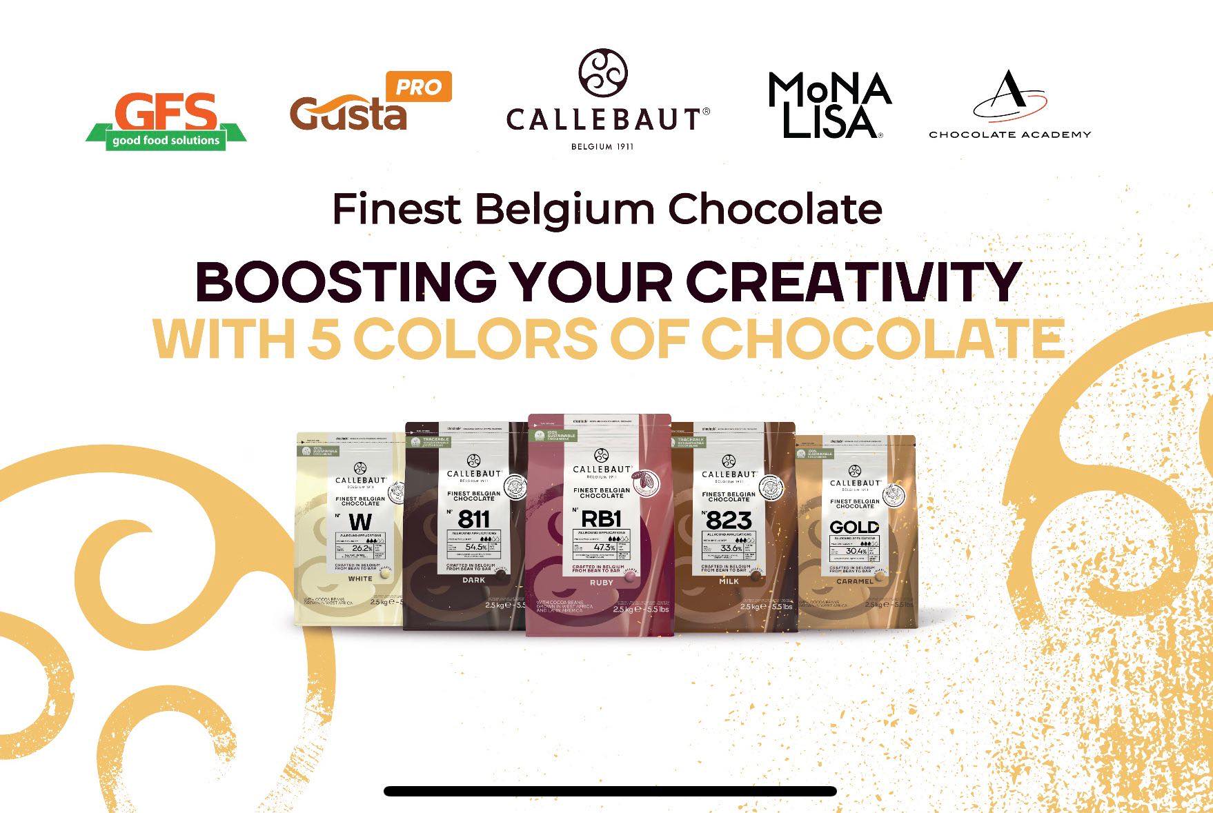 Carte de retete "Entremet Callebaut"