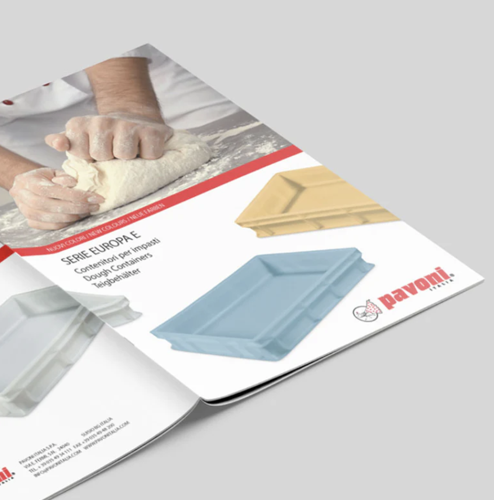 Catalog de lazi pentru aluat Pavoni