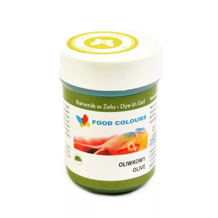 Colorant alimentar in gel  verde olive 35g WSG-058 FC