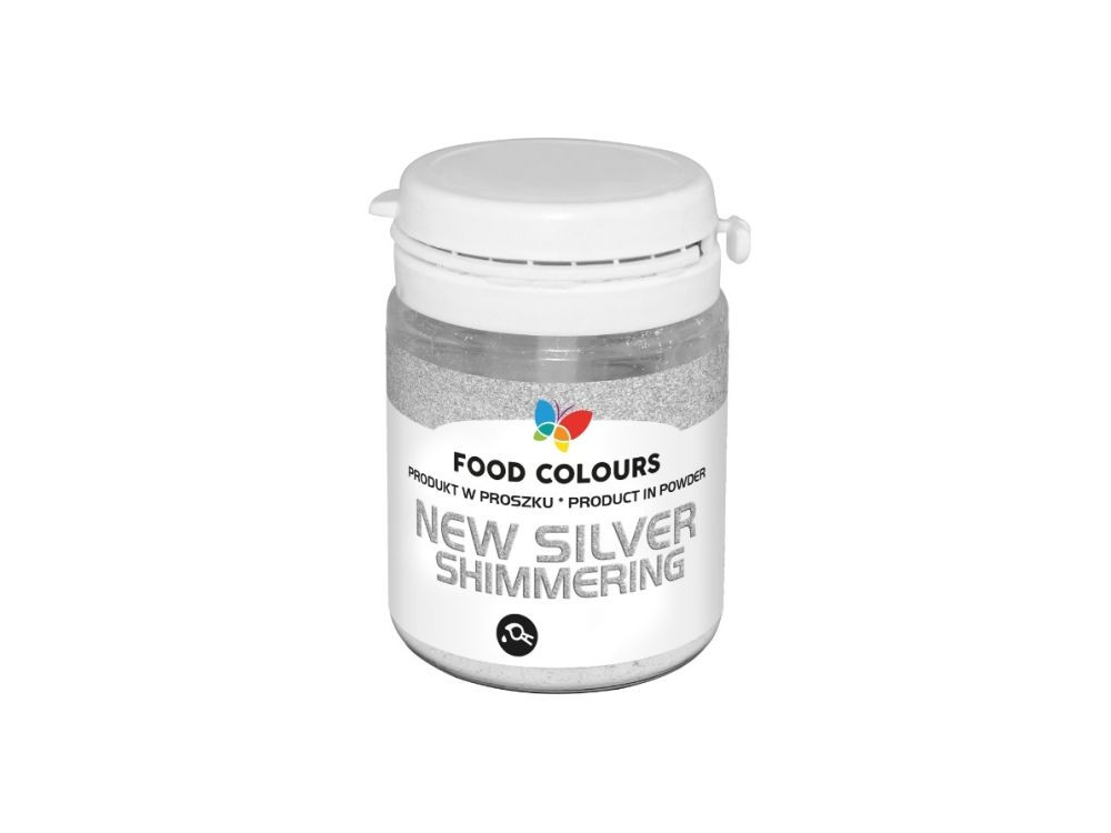 Colorant alimentar praf argintiu 20g WS-P-152 FC