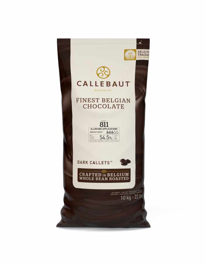 Ciocolata neagra 54.5% cacao 10 kg  Callebaut