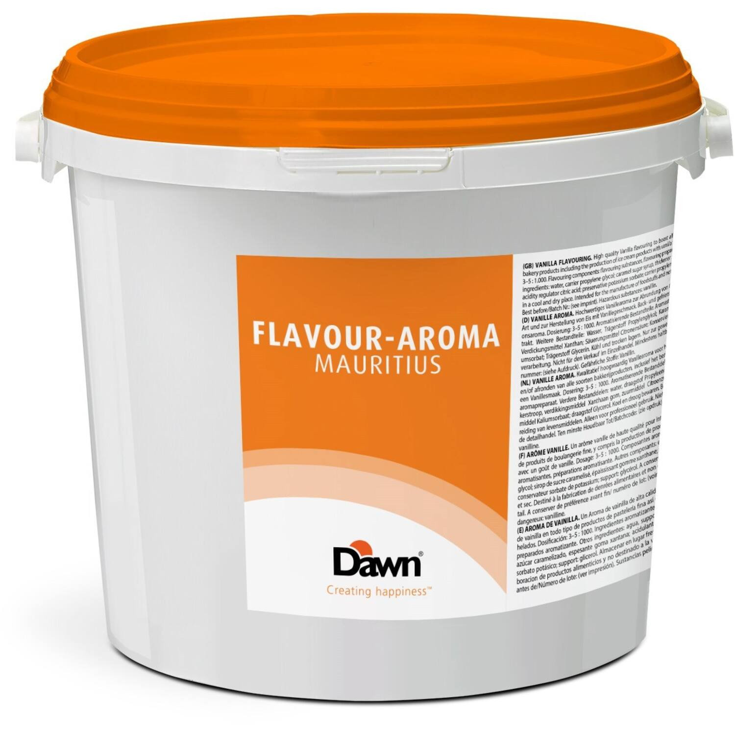 Aroma gel VANILIE MAURITIUS 5,5kg 201899114 DAWN