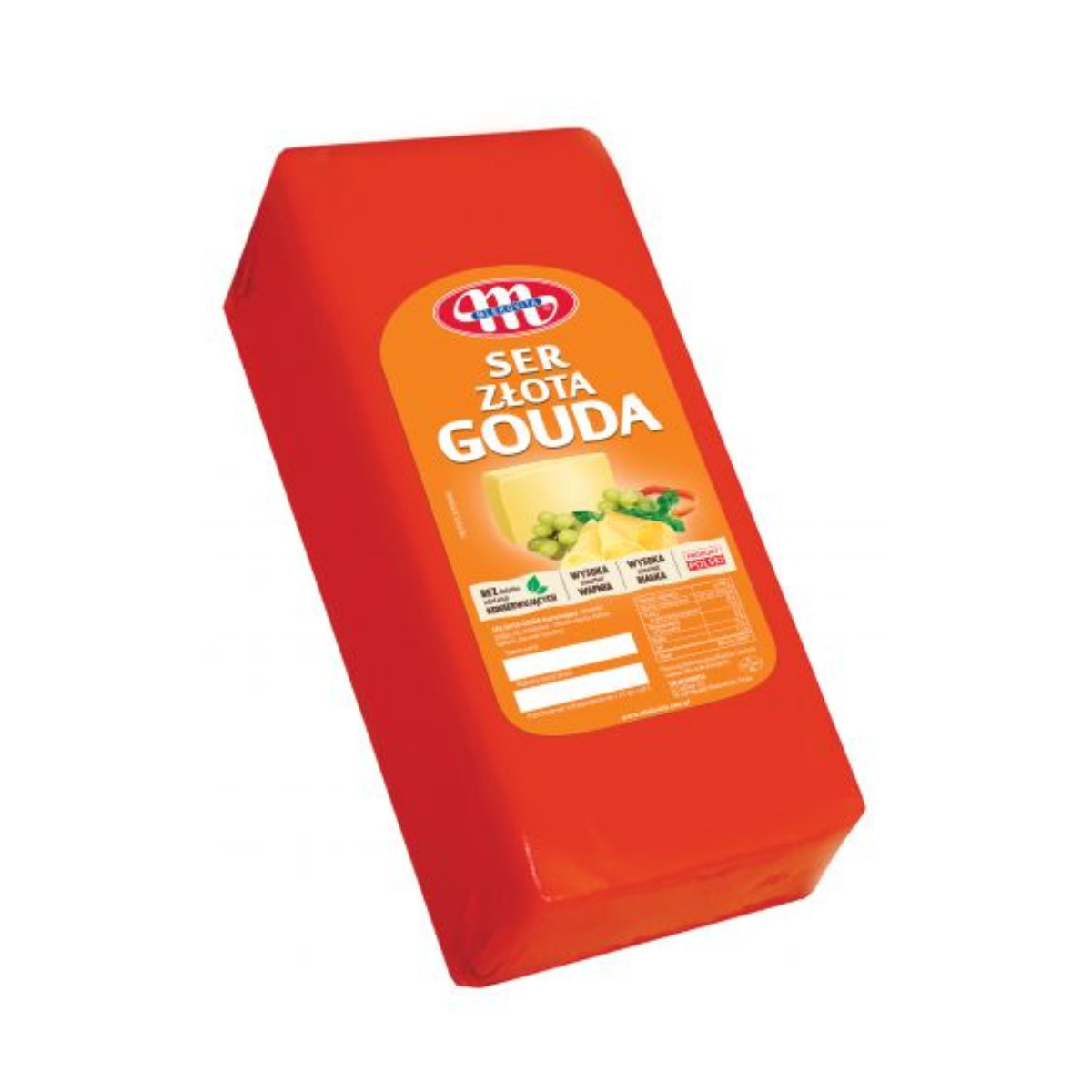 Cascaval Golden Gouda cca 3,2 kg  MLK