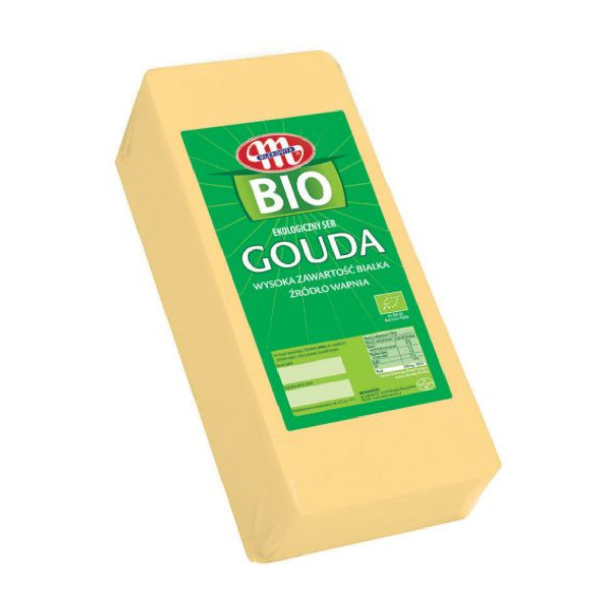 Cascaval Gouda Bio cca 3,2 kg  MLK