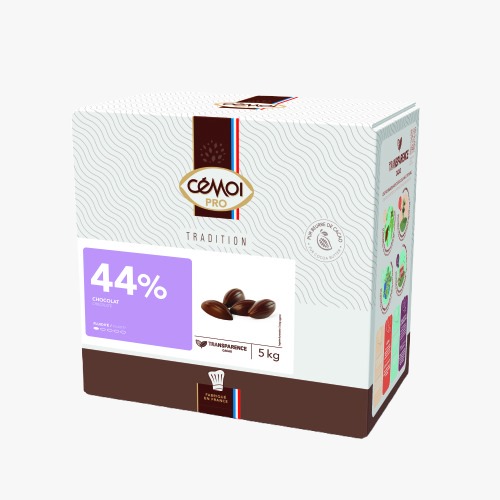 Ciocolata neagra 44% TRADITION 5kg 18336 CEMOI