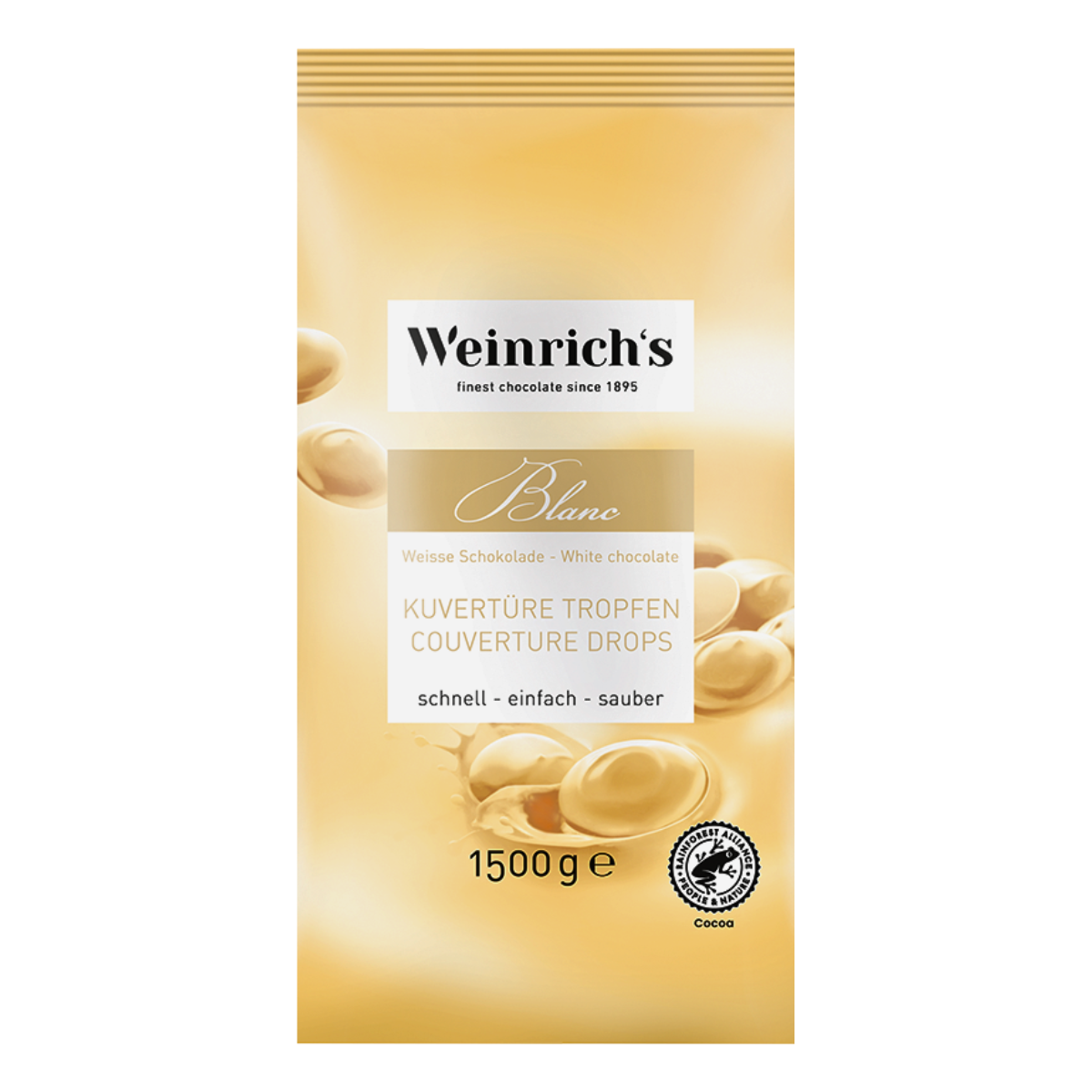 Ciocolata alba 28% 1,5 kg WR