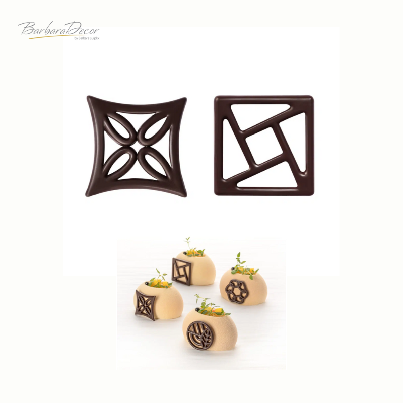 Decoratiuni de ciocolata HARMONY  0,720kg 33104 BARB