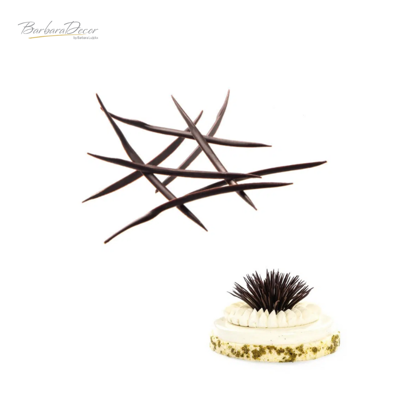 Decoratiuni din ciocolata BRISTLE 2,5kg 331561  BARB