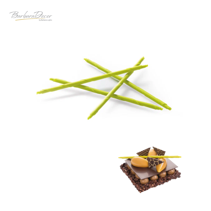 Decoratiuni din ciocolata PENCILS LIME 0,9 kg 334523 BARB