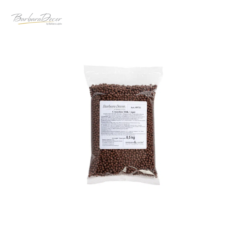 Orez expandat in ciocolata de lapte AGATE 0,5kg  09731 BARB