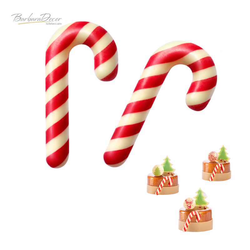 Decoratiuni de ciocolata Christmas Stick 144buc/cut 0.222kg 33741 Barbara