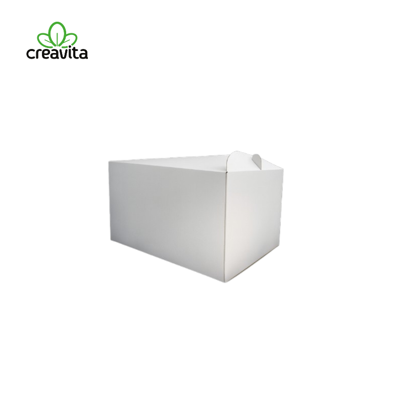Cutie pentru tort alb/kraft 30,5x40,5x25 cm Gusta Pro