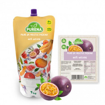 Piure de fructul pasiunii 100% 1kg PURENA