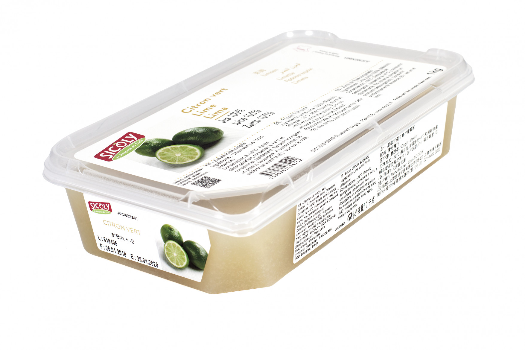 Piure de Lime, 1kg, Sicoly