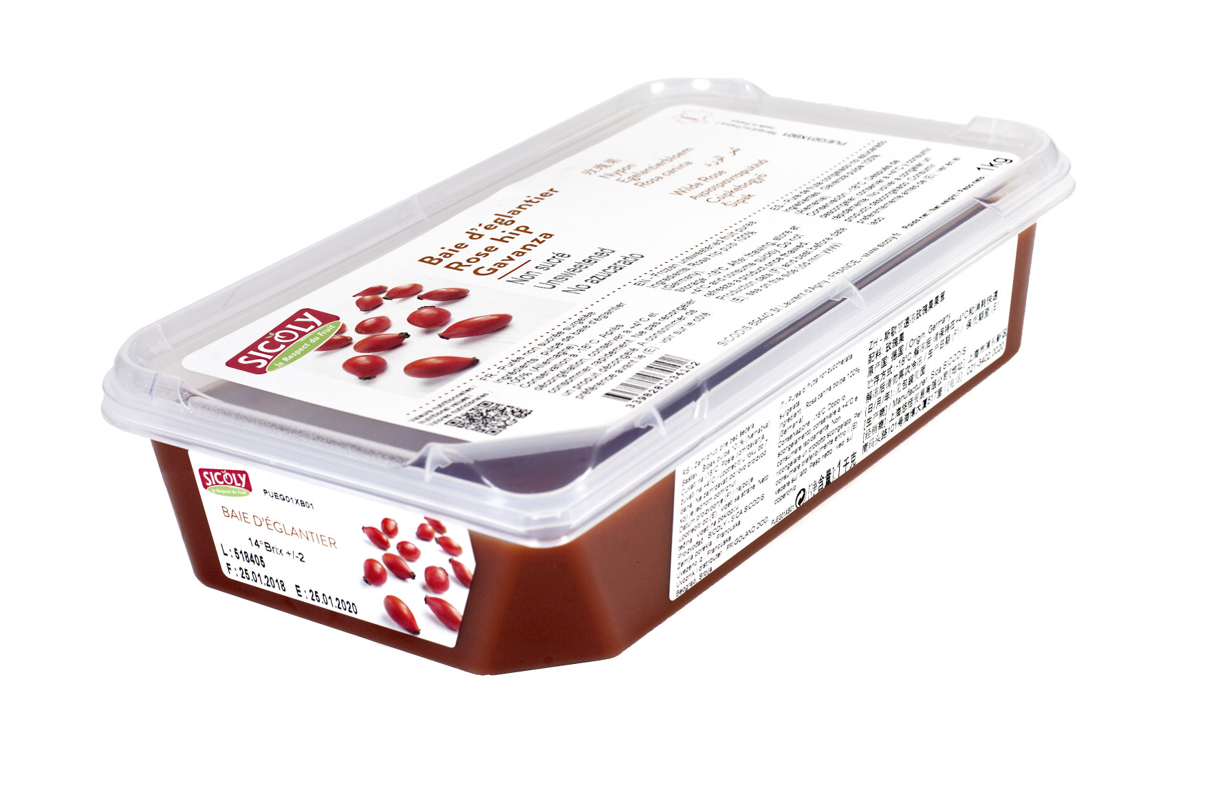 Piure de macese 1 kg PUEG01XB01 SCD