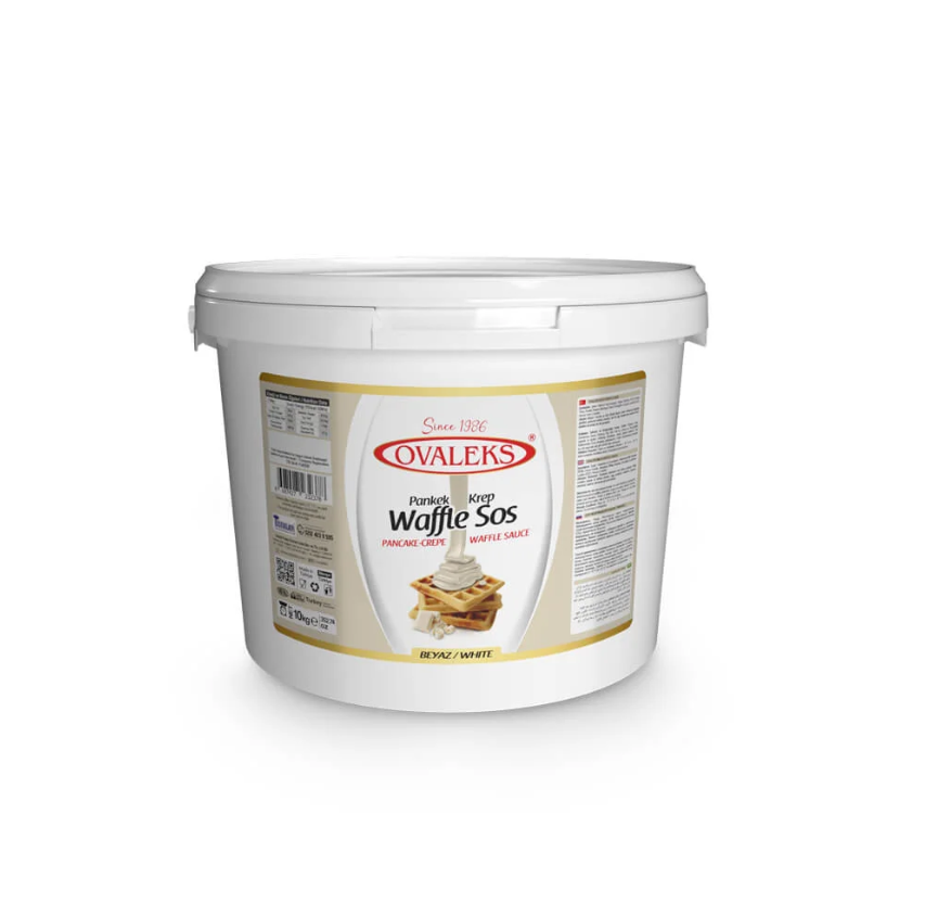 Crema gust ciocolata alba pu WAFFLE & PANCAKE 10kg 1150-003 OVK