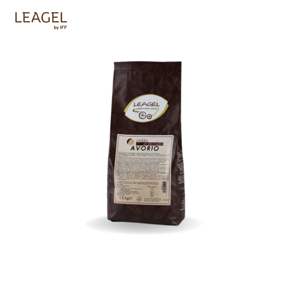 Baza completa ciocolata alba BOX AVORIO 1,5kg 113205 LGL