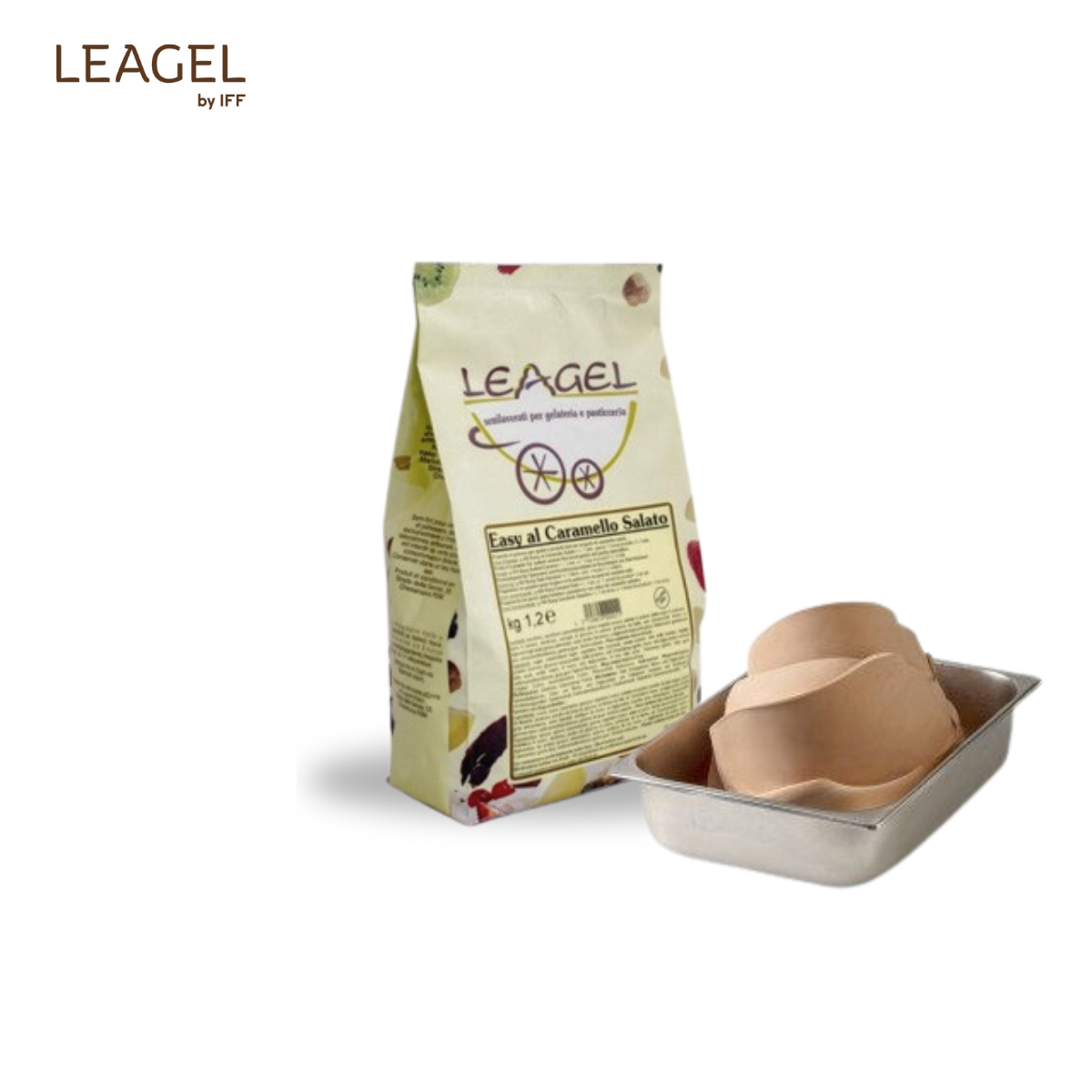 Crema EASY caramela sarata 1,2KG 126801 LGL