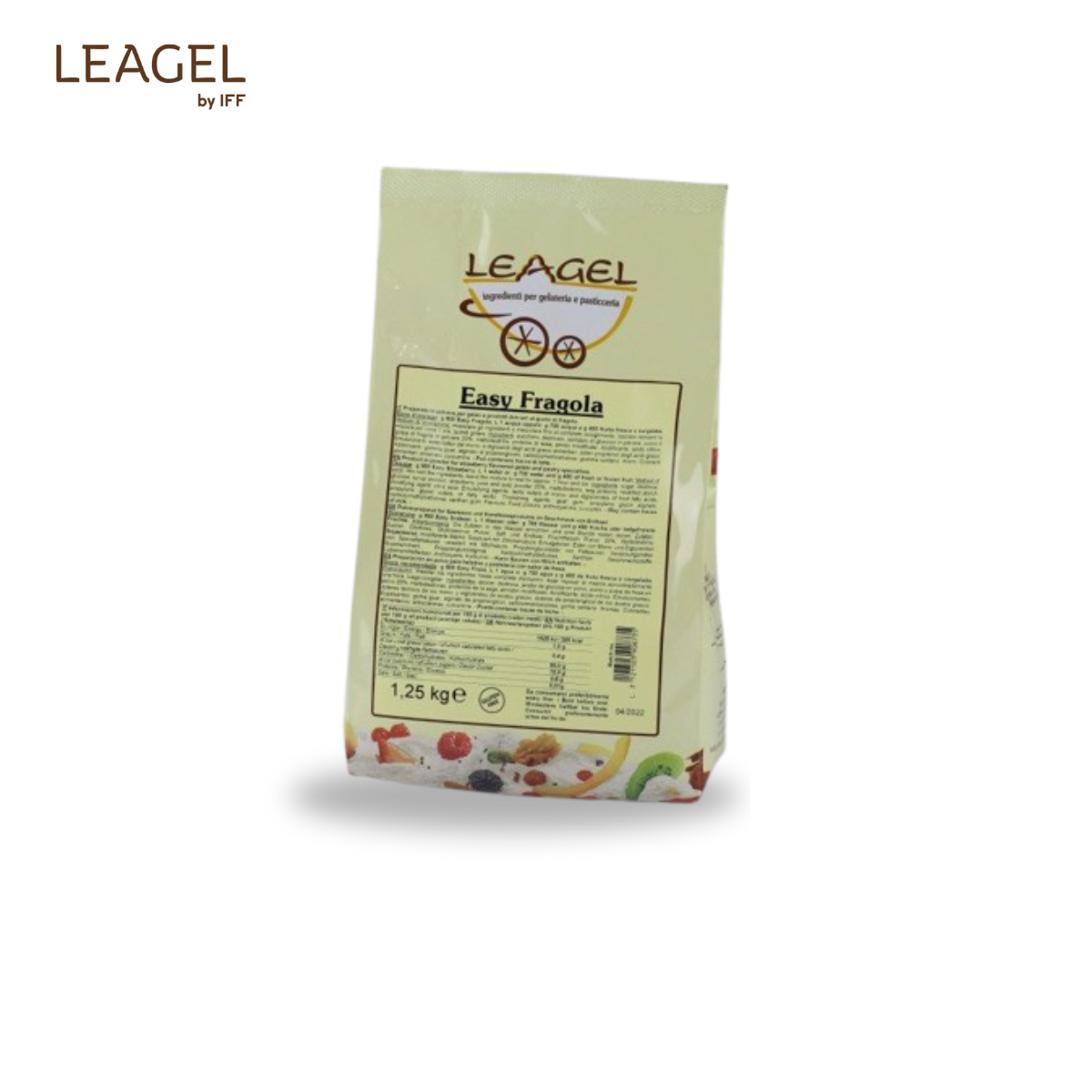 Crema EASY Strawberry 1,25KG 121501 LGL