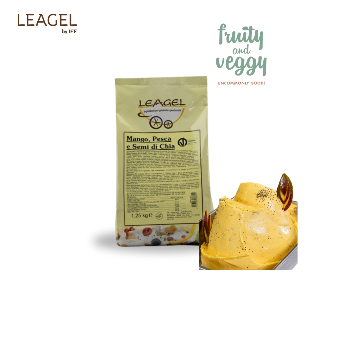 Fruity&Veggy MANGO PEACH AND CHIA SEEDS 1,25 kg 154101_19%