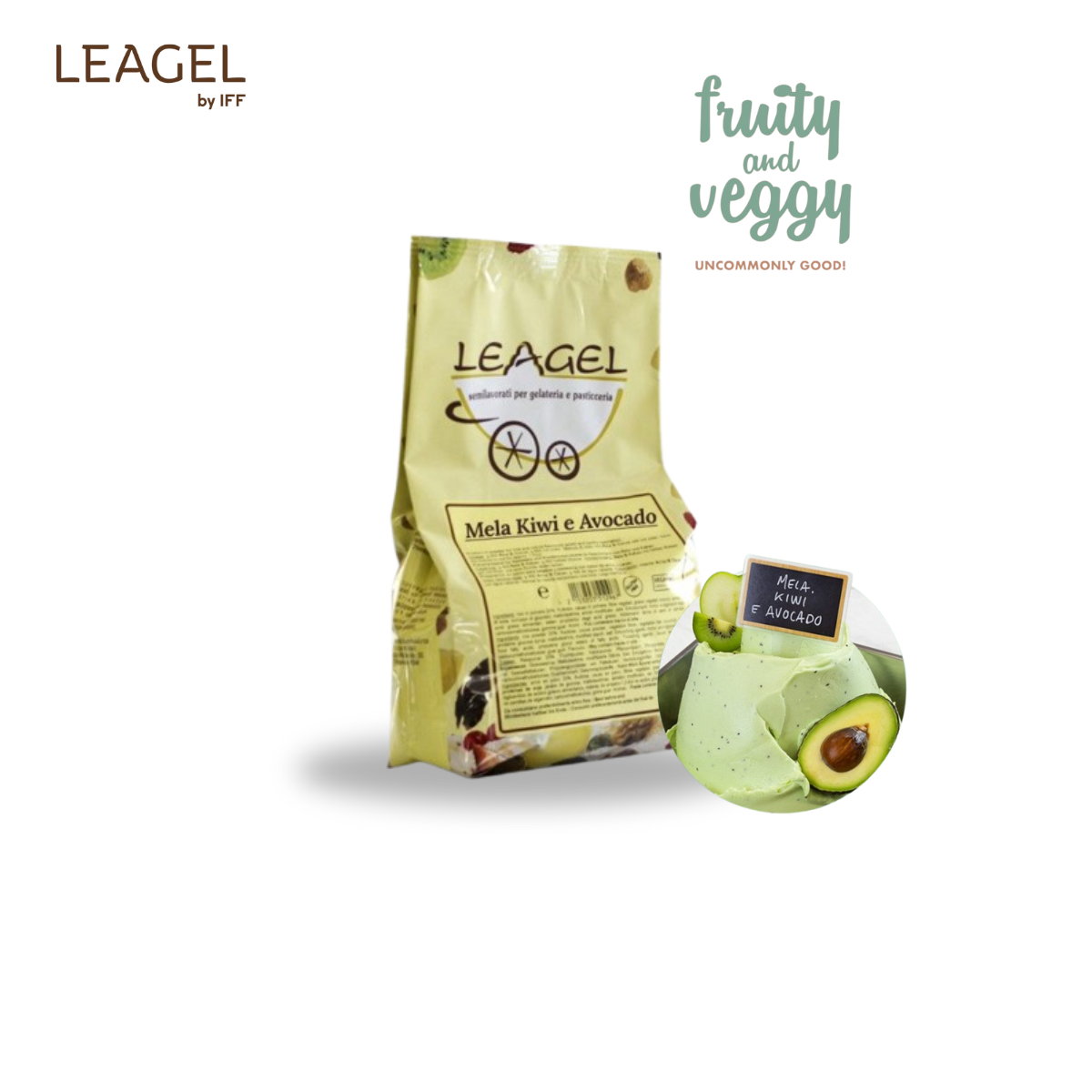 Mix pentru sorbet Mar, kiwi si avocado 1.25 kg 153601 LGL