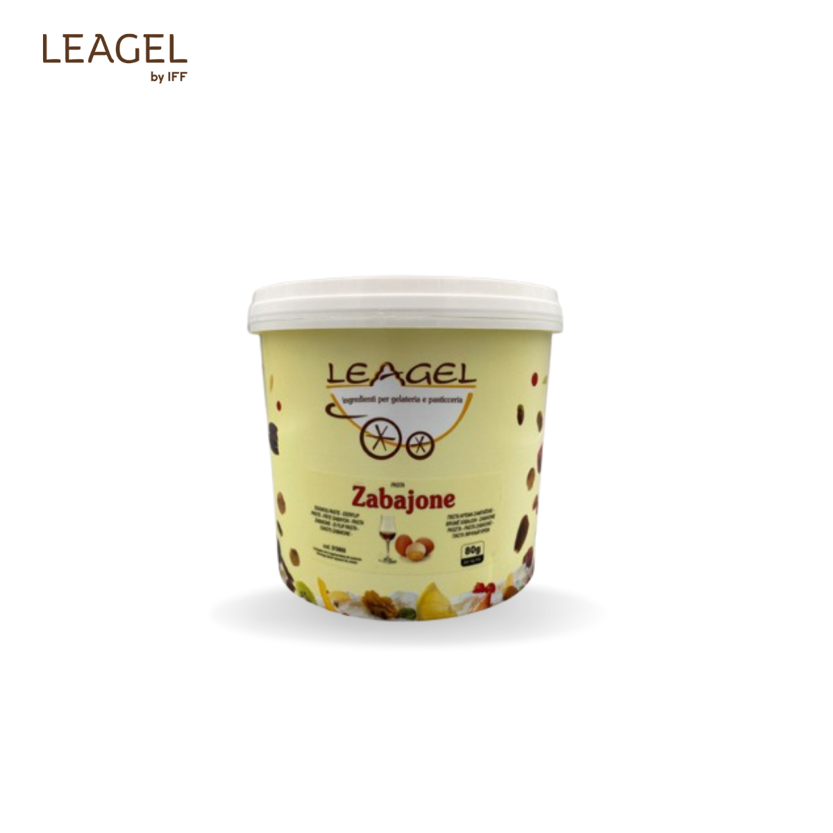 Pasta Gelato ZABAJONE – lichior de oua 3,5kg 313005 LGL