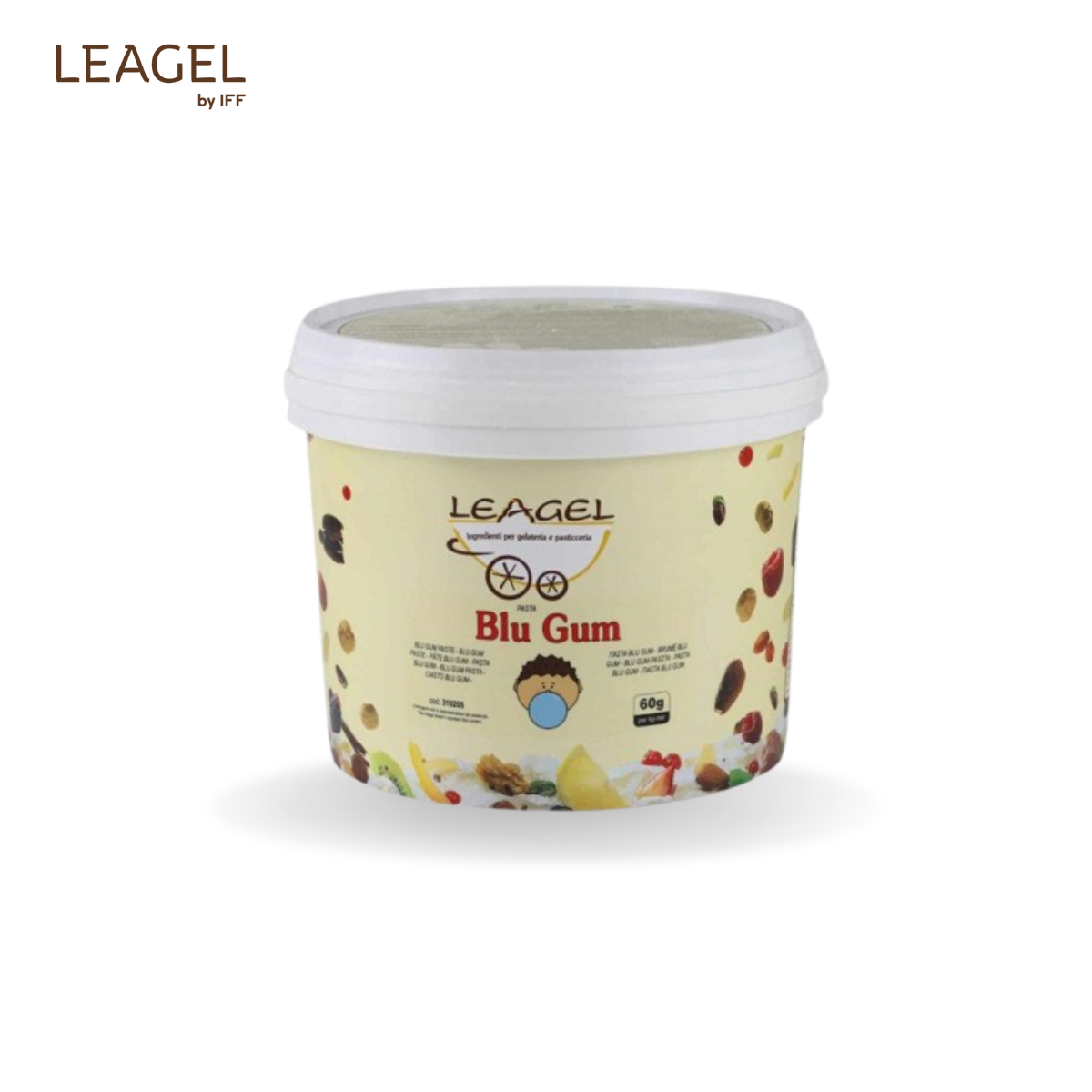 Pasta Gelato Blu Gum 3,5kg 310205 LGL