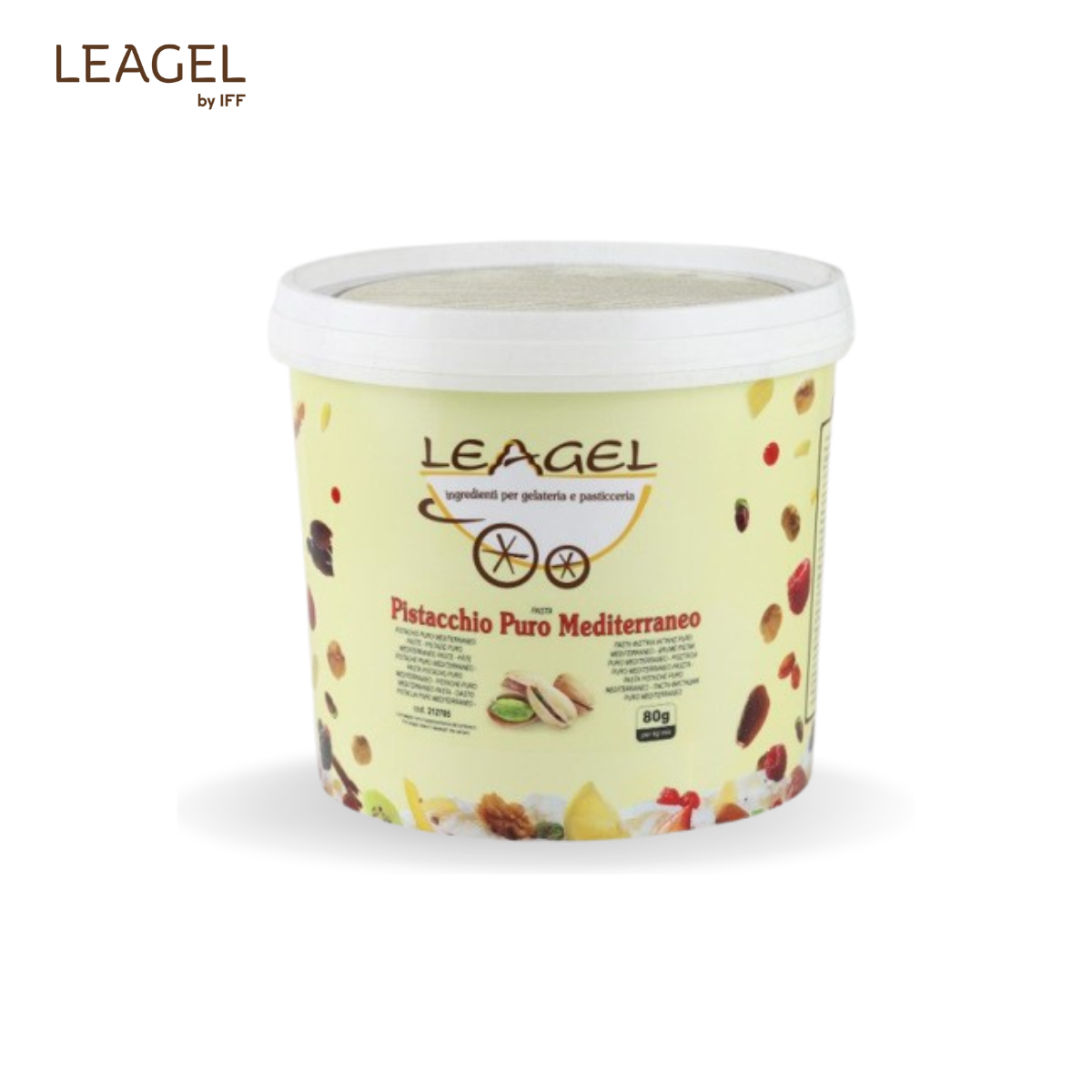Pasta Gelato Fistic Mediterranean 3,5KG 212705 LGL
