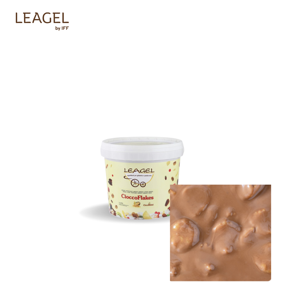 Sos cu fulgi de ciocolata RIPPLING SAUCE 4 kg 231101 LGL