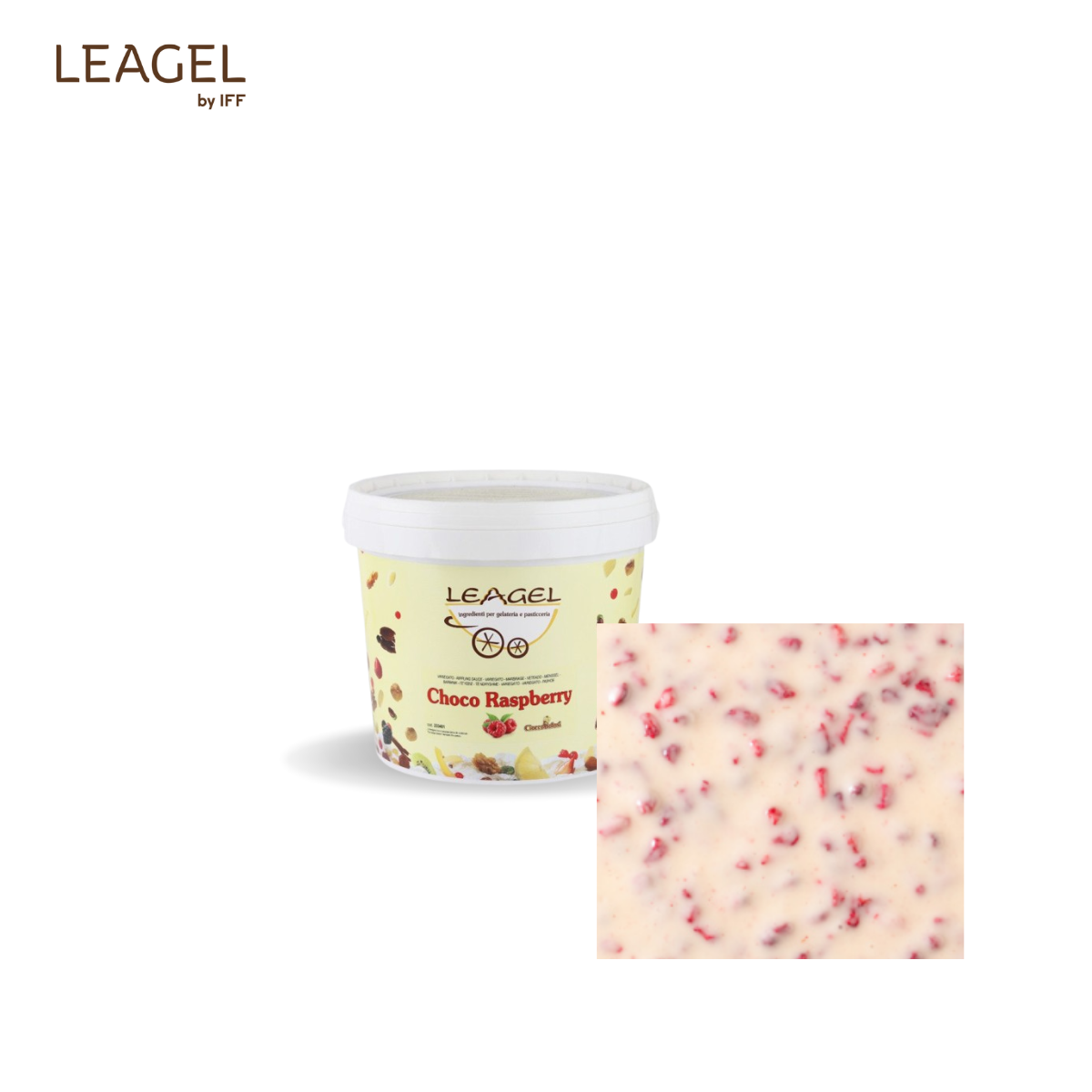 Sos Choco Raspberry RIPPLING SAUCE 4kg 233401 LGL