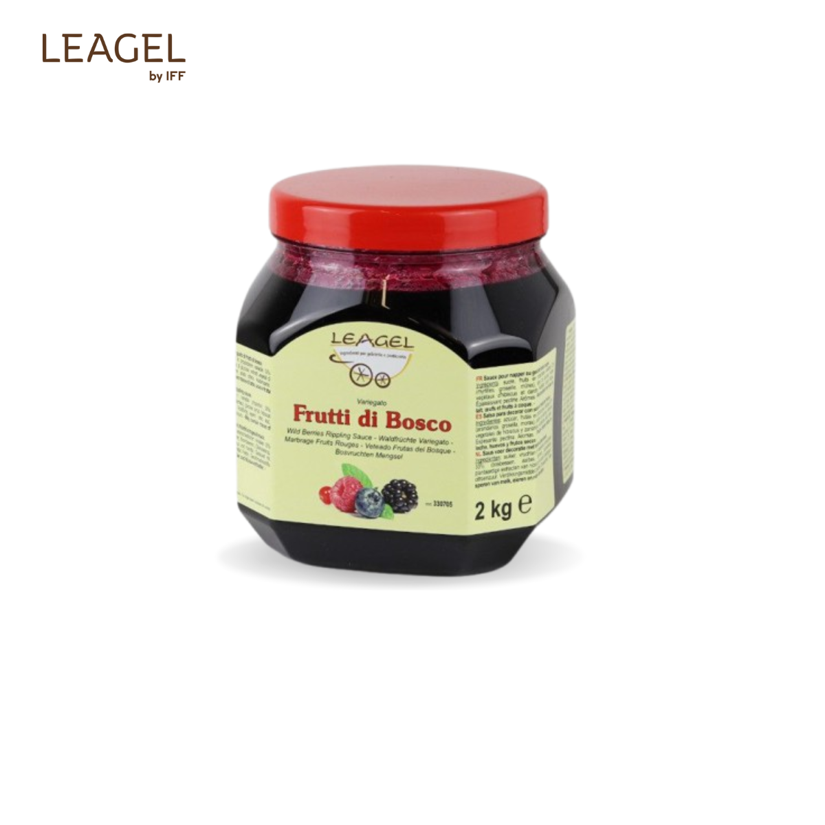 Sos de Fructe de padure cu fructoza 3.5kg 331605 LGL