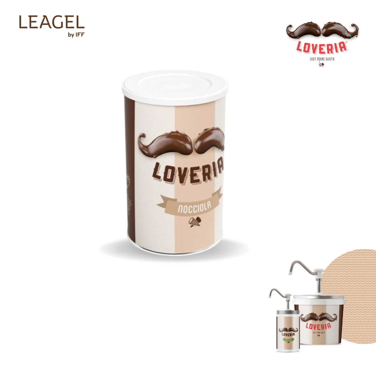 Sos Loveria Alune de  padure Small Tin 1,2KG 232130 LGL