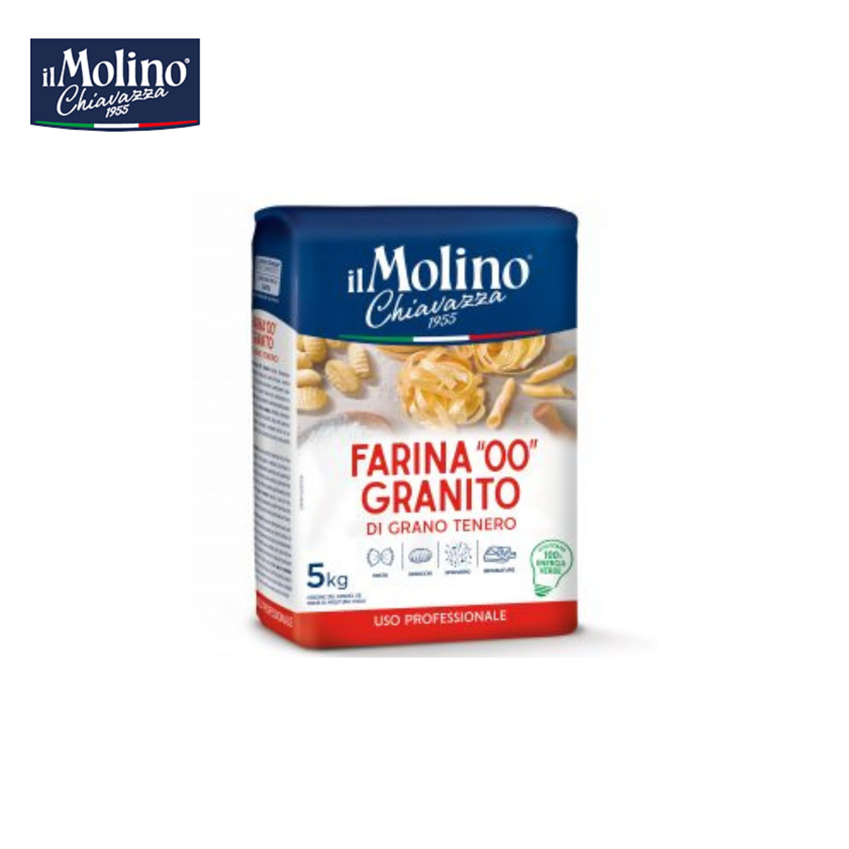 Faina din grau pentru pasta Granito 25kg, Molino Chiavazza
