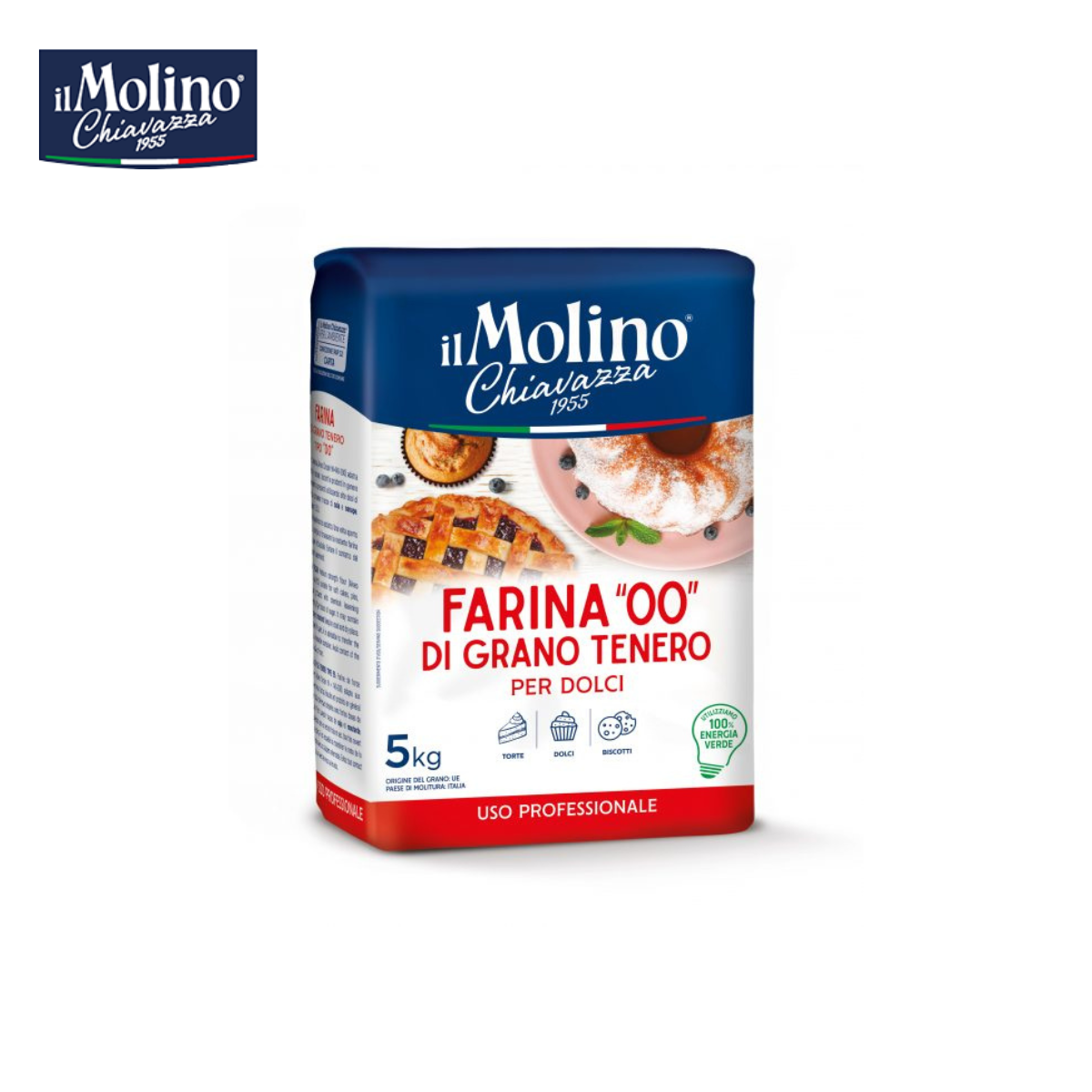 Faina din grau pentru patiserie 5kg, Molino Chiavazza