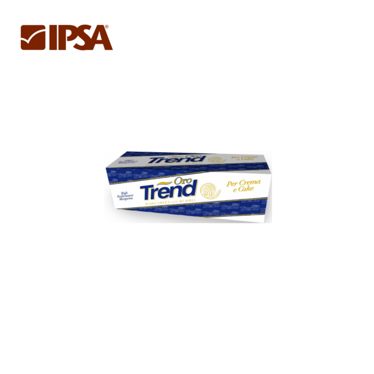 Margarina melanj cu unt 4% TREND ORO, 2,5kg, 0298 Ipsa