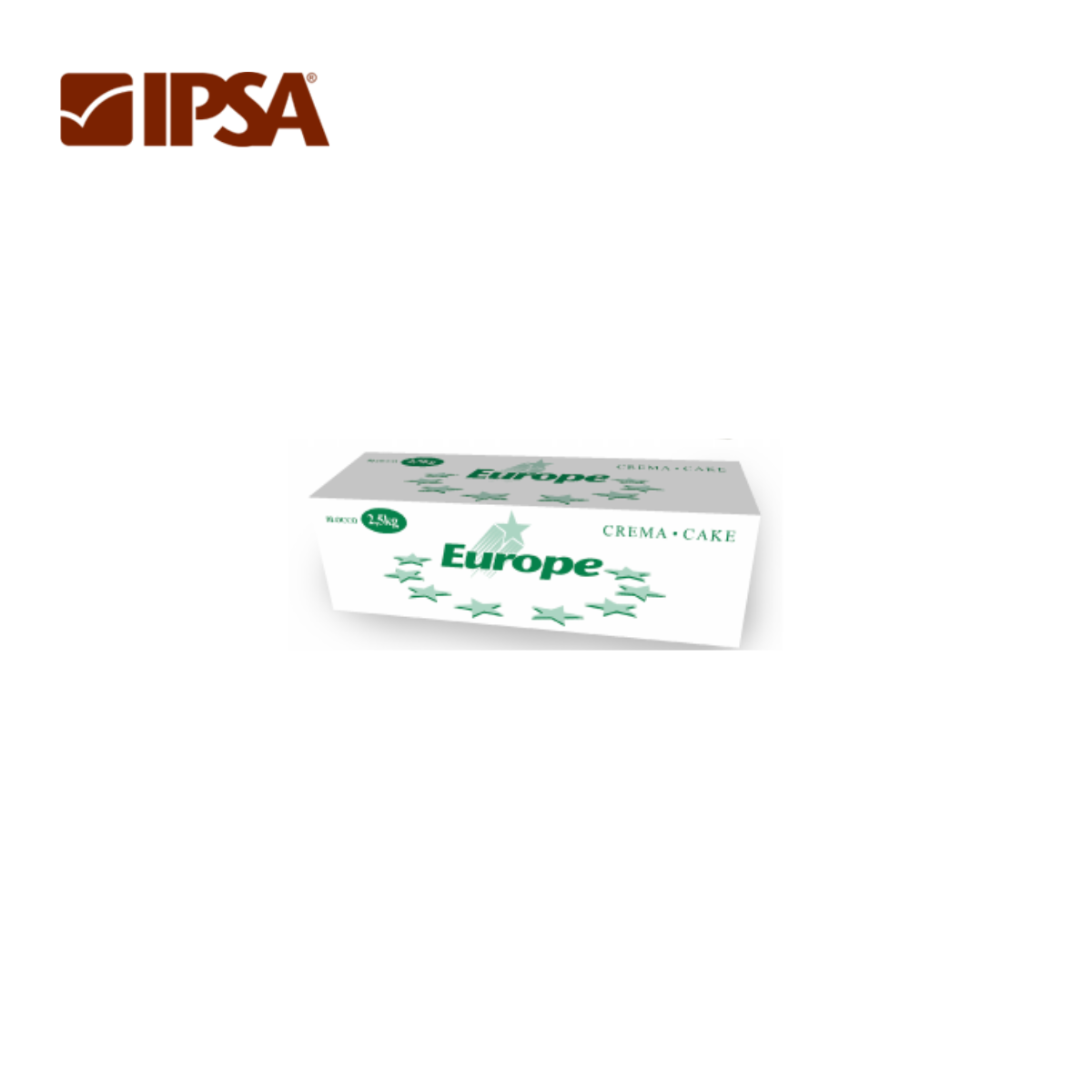 Margarina crema/aluat 80% EUROPE, 2,5kg, 0252 Ipsa