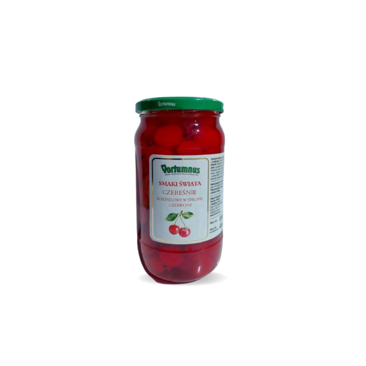 Cirese rosii maraschino in sirop 870g CZER4K VTS