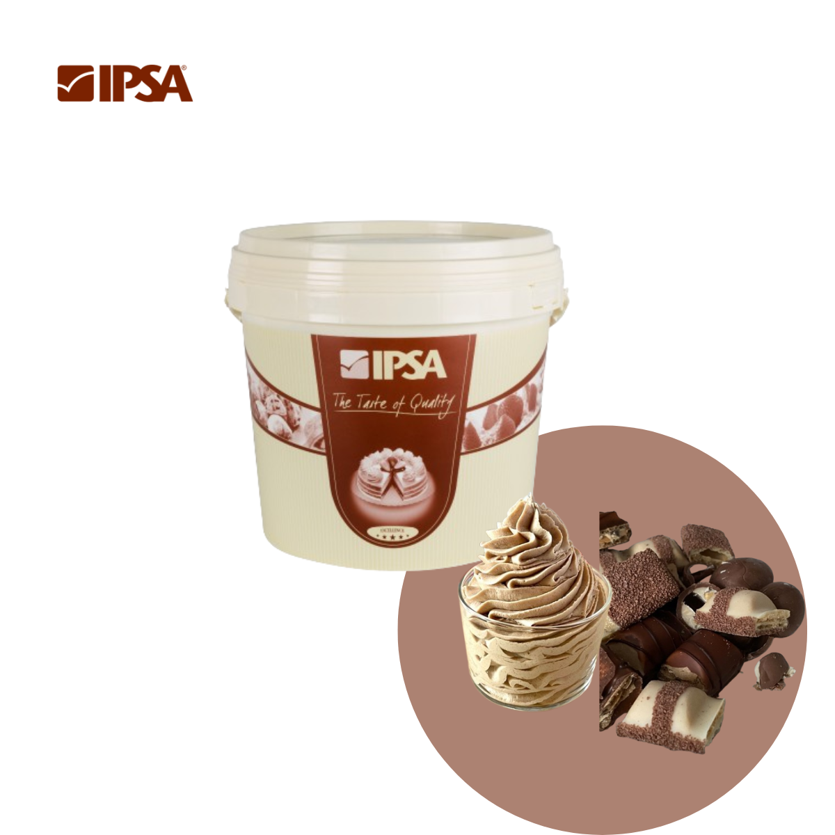 Crema de ciocolata cu lapte si alune CIOCCOLOSA BUENA, 6kg, 6941 Ipsa
