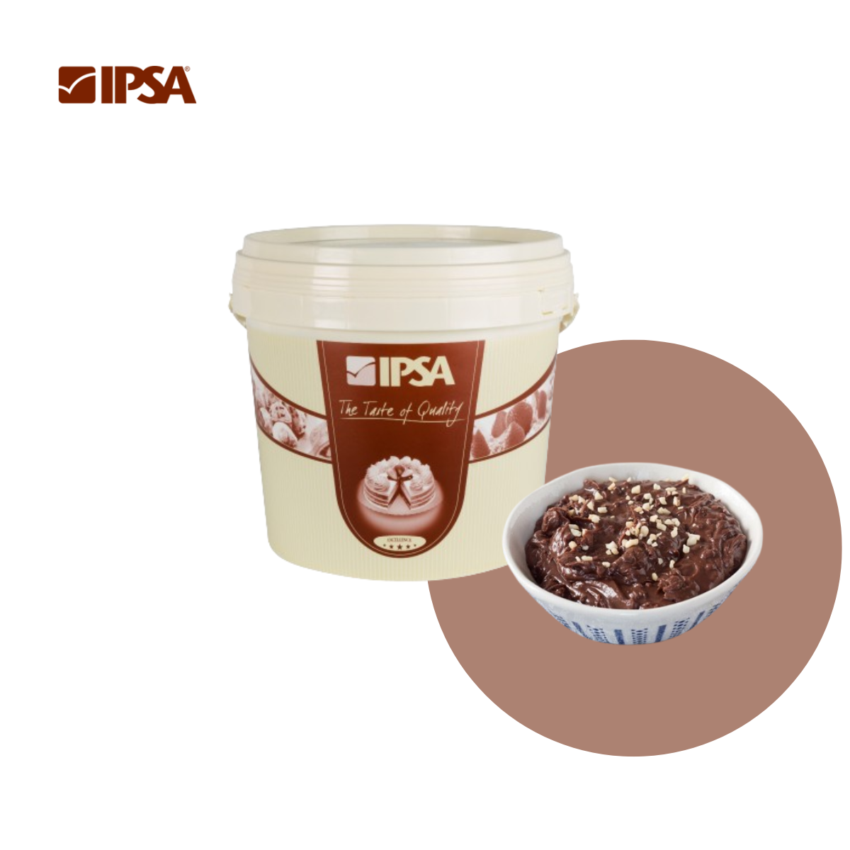 Crema termostabila de cacao si alune ESSENZA, 6kg, 6917 Ipsa