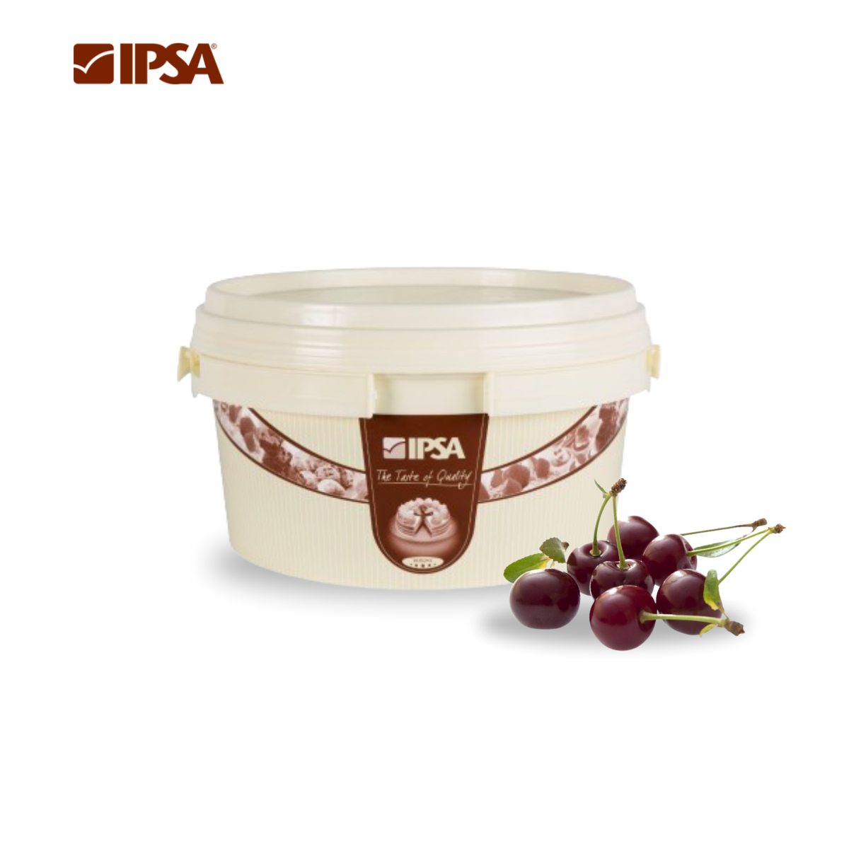 Umplutura cu bucati de cirese negre 70% FARCIPLUS, 3,3kg, 4884 Ipsa