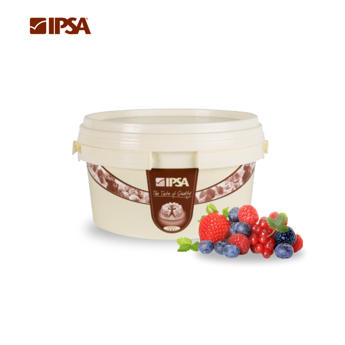 Umplutura cu bucati de fructe de padure 70% FARCIPLUS, 3,3kg, 4882 Ipsa